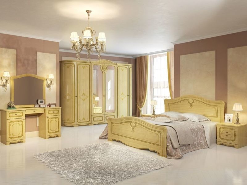 Кровать двуспальная 1,8х2,1 + основание "Палермо"