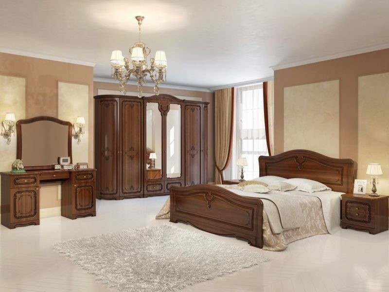 Кровать двуспальная 1,8х2,1 + основание "Палермо"