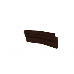 Уголок 4 "MONTPELLIER" Орех шоколадный