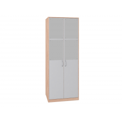 Шкаф для одежды 2 "Калейдоскоп" Серый