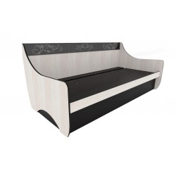 Кровать- диван "Вега №9 EVO" (900) Цвета (корпусная мебель)-Венге/Дуб белёный