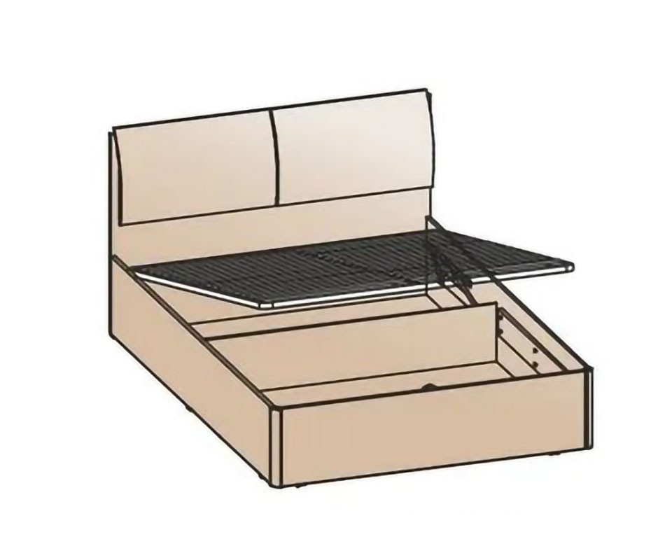 Кровать КРП-01-КЖ Арго (1600)