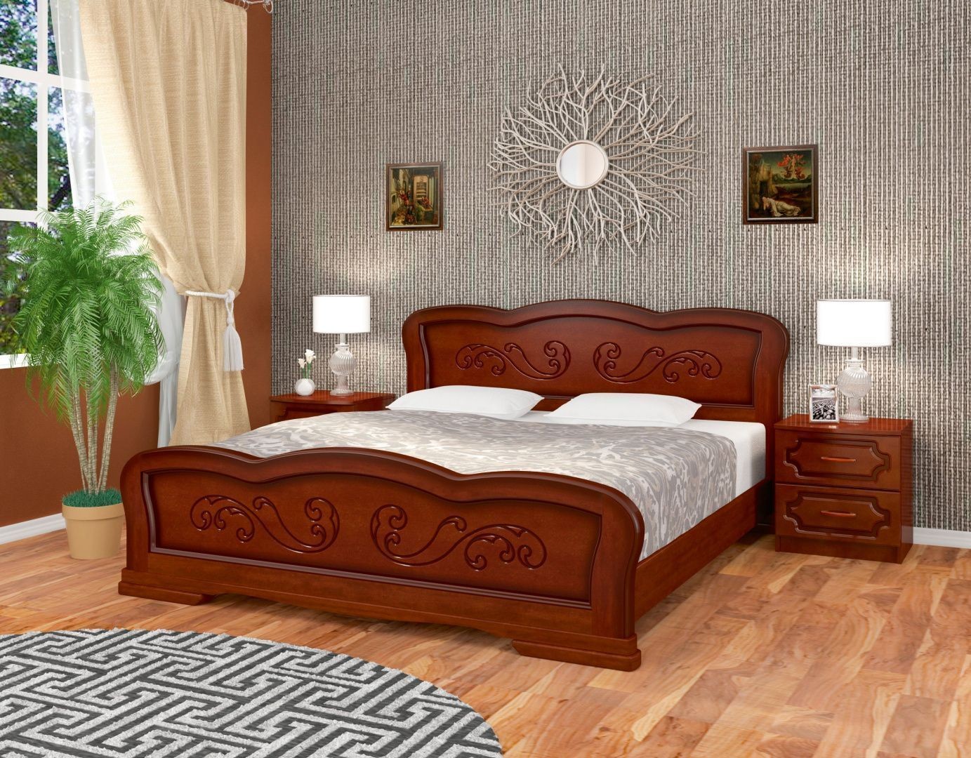 Кровать Карина-1 Браво-мебель