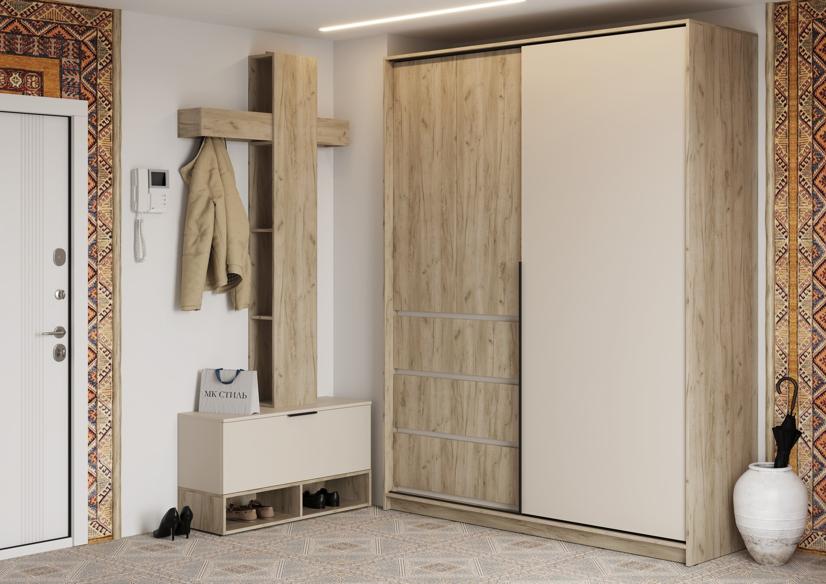 Шкаф-купе "Бохо ШК-006"