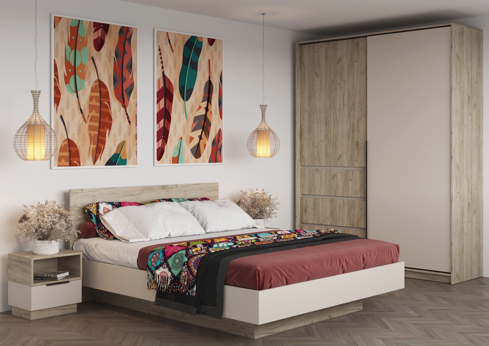 Шкаф-купе "Бохо ШК-006"