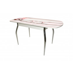 Стол обеденный "Прага" раздвижной металл