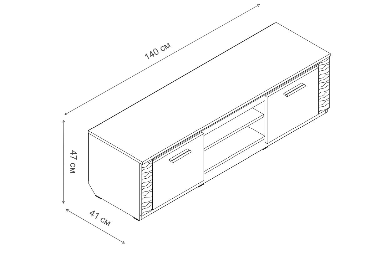 Тумба ТВ "Элана"