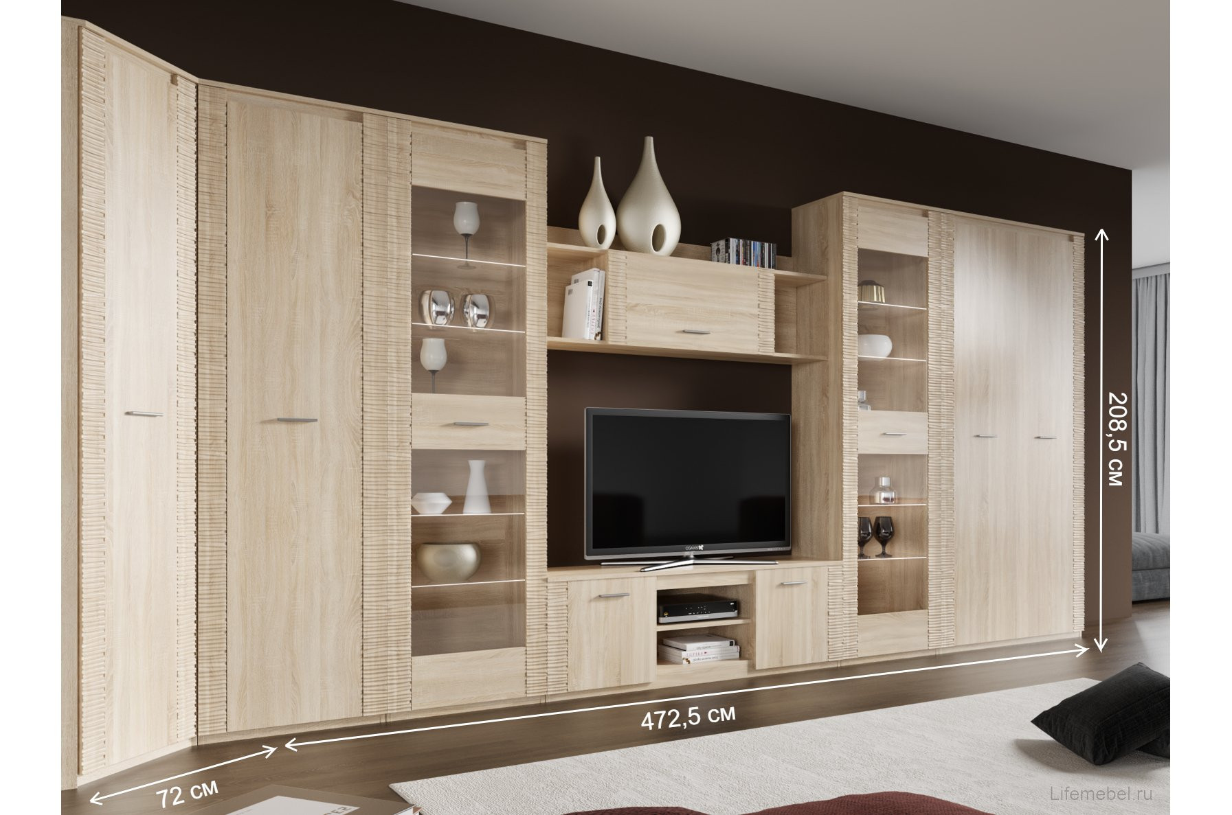 Модульная гостиная "Элана"