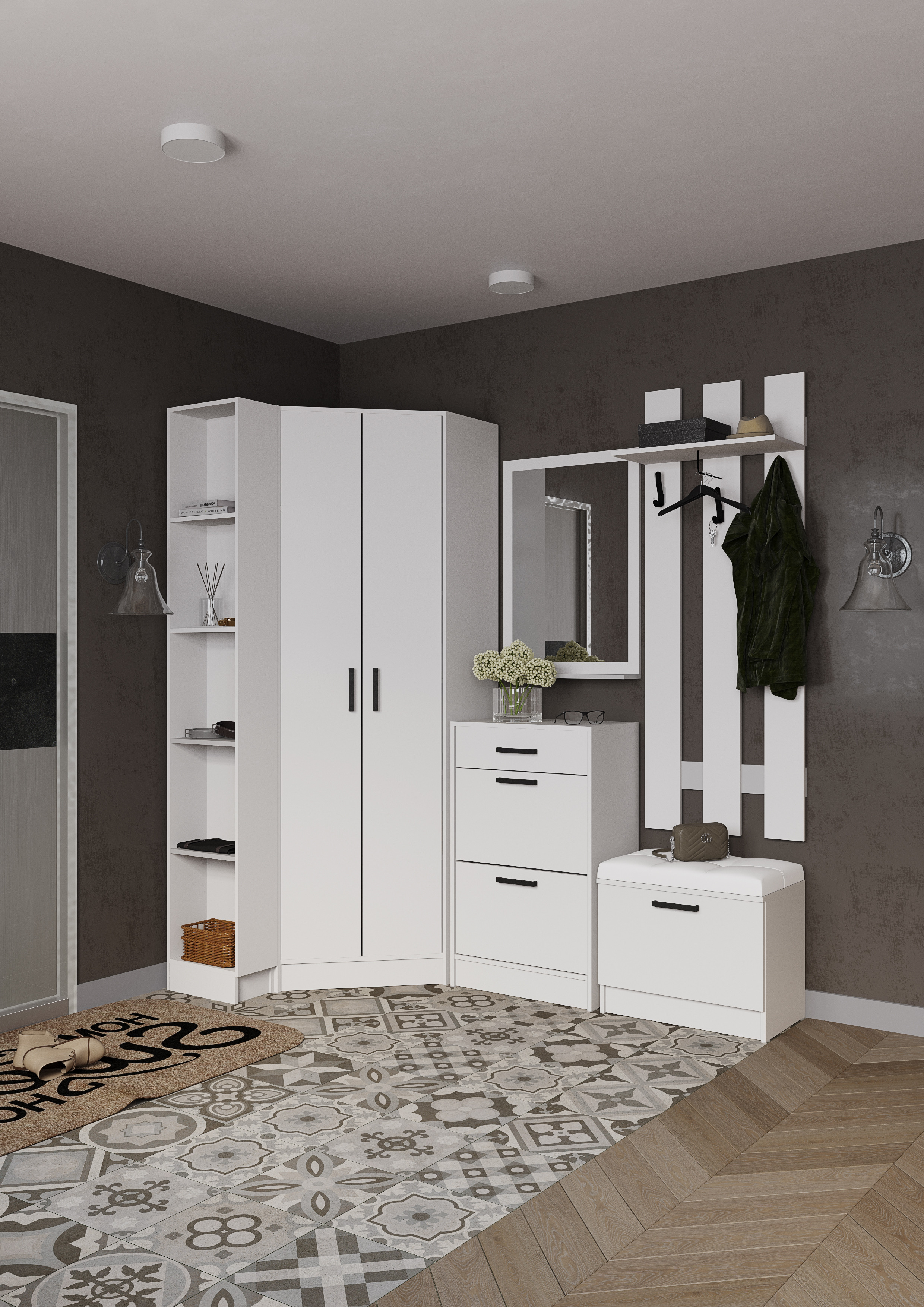 Обувница открытая "Кевин"