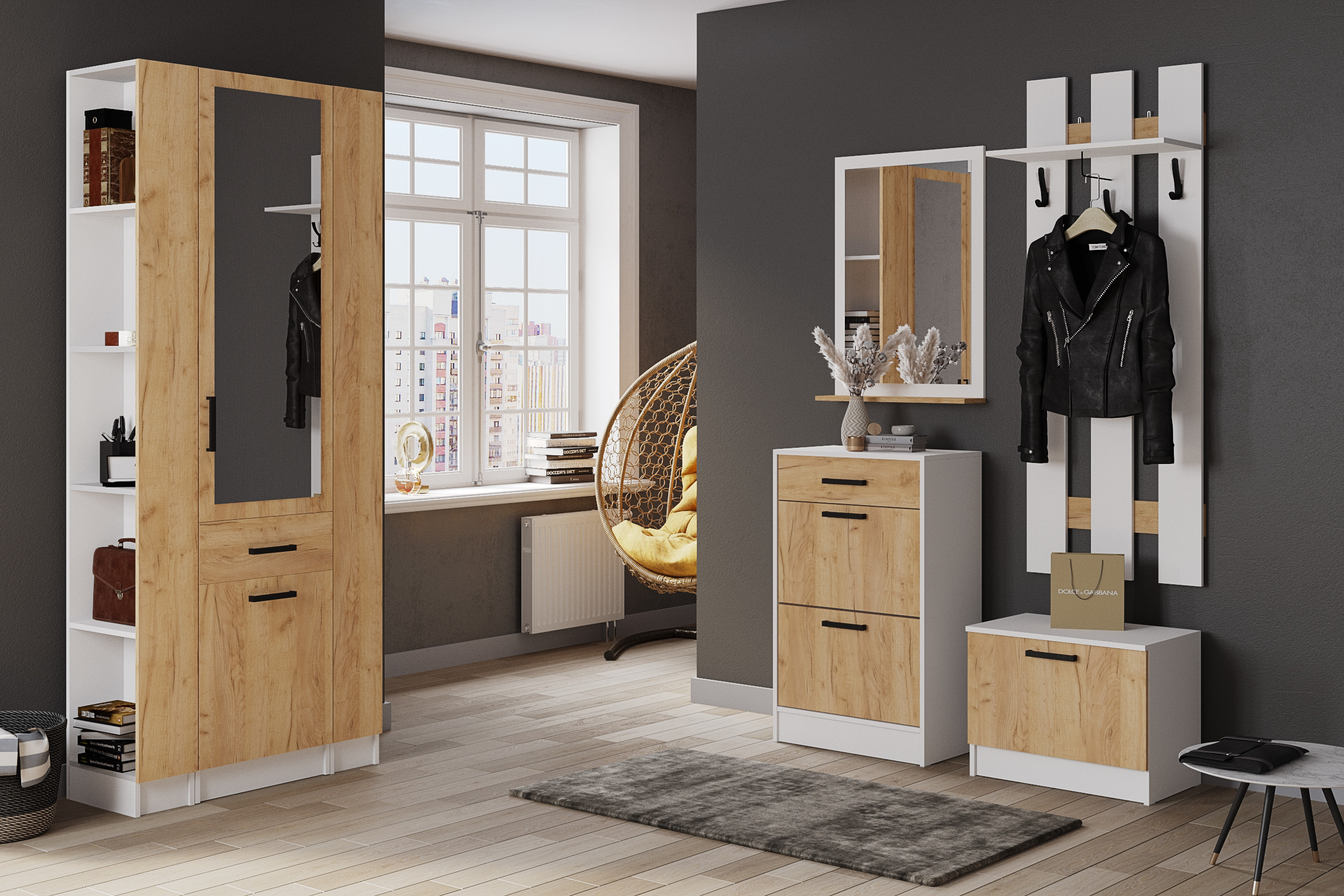 Обувница открытая "Кевин"