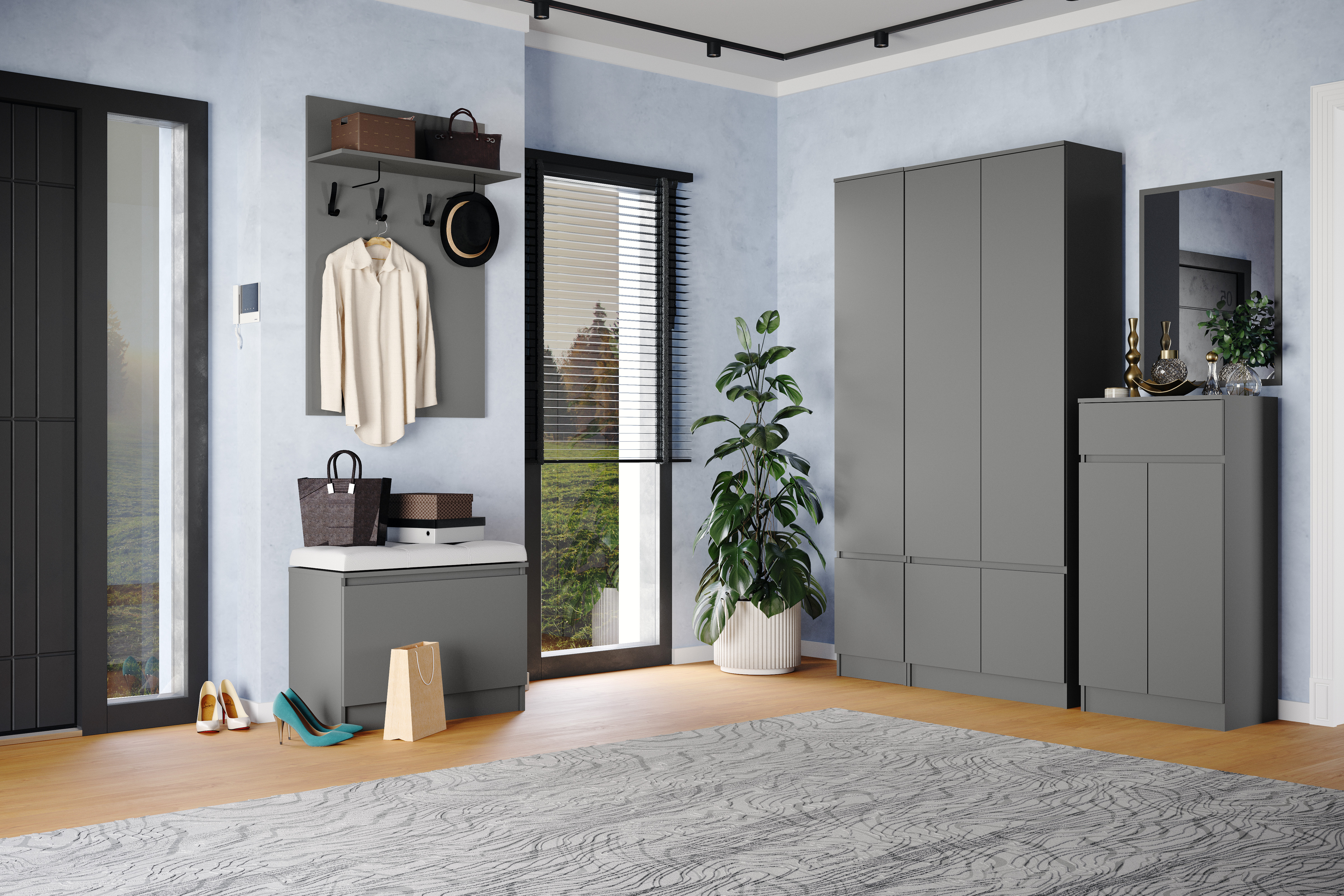 Модульная прихожая "Мэнкс"