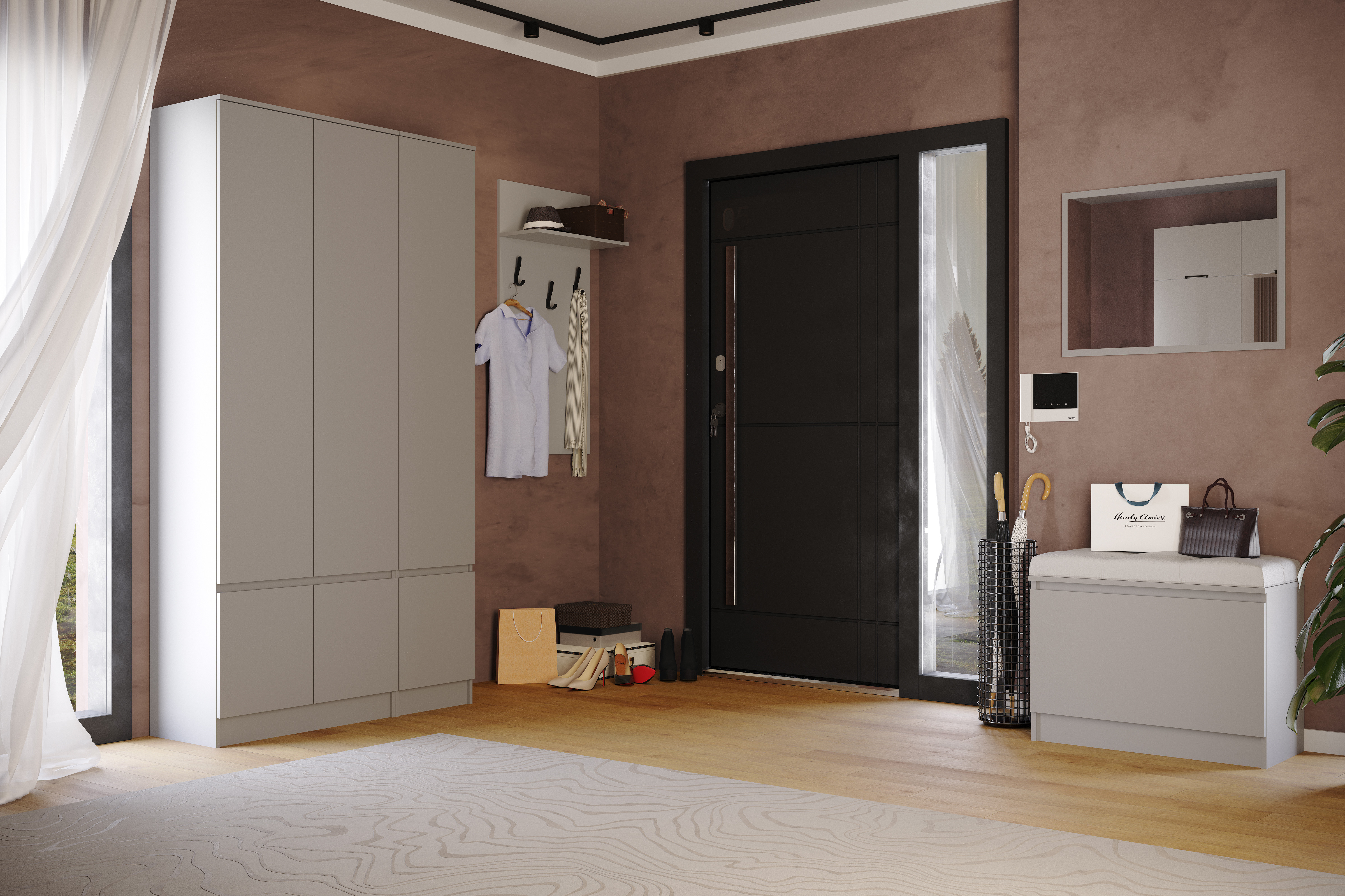 Модульная прихожая "Мэнкс"